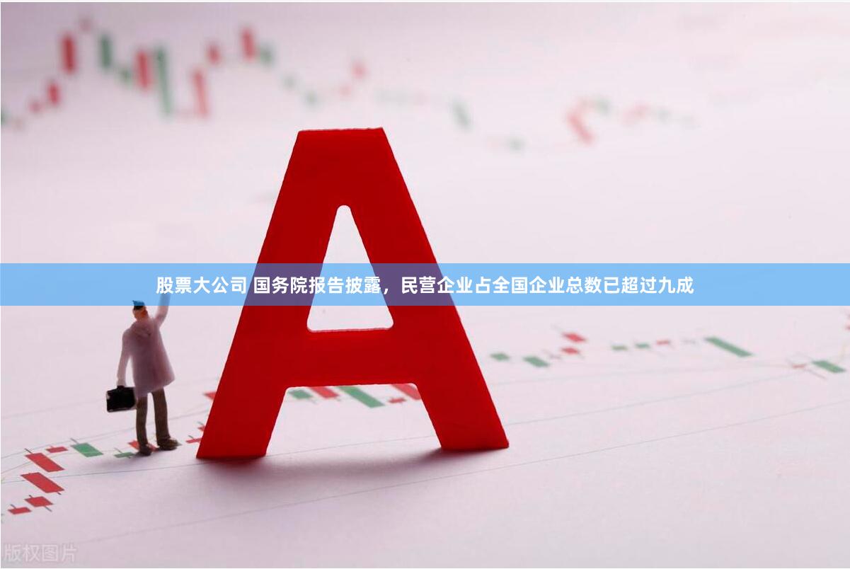 股票大公司 国务院报告披露，民营企业占全国企业总数已超过九成