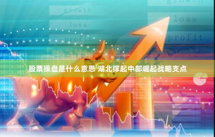 股票操盘是什么意思 湖北撑起中部崛起战略支点