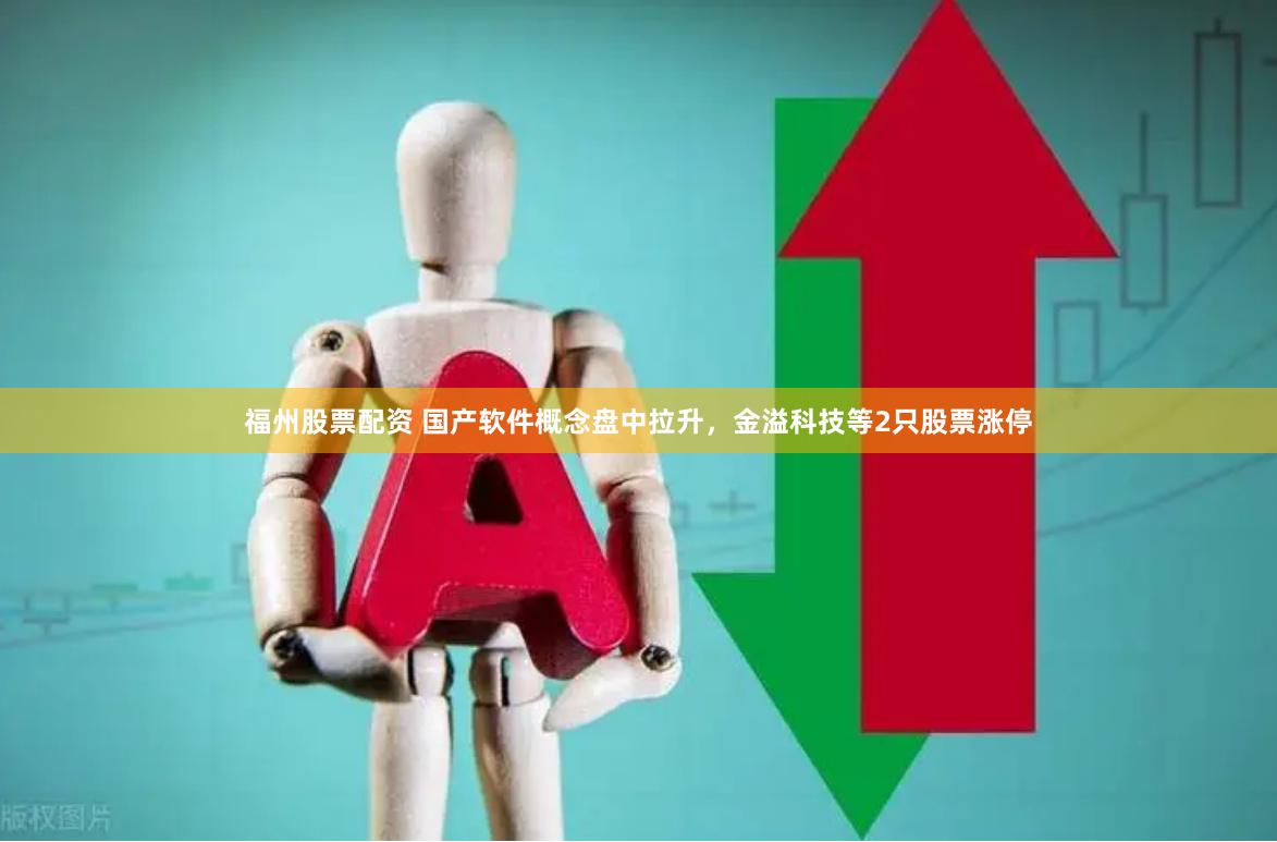 福州股票配资 国产软件概念盘中拉升，金溢科技等2只股票涨停