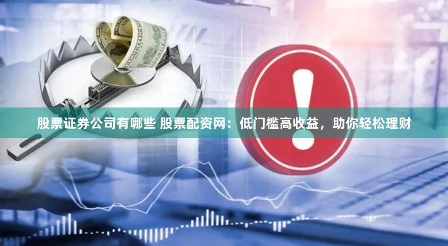 股票证券公司有哪些 股票配资网：低门槛高收益，助你轻松理财